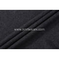 Men's Knitted Stretchable Wool/Acrylic/Nylon V-Neck Pullover